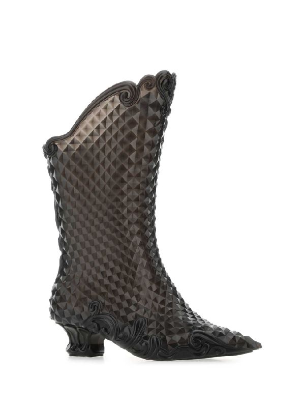 Melissa Pointed Toe Lover Mid Boot Heel