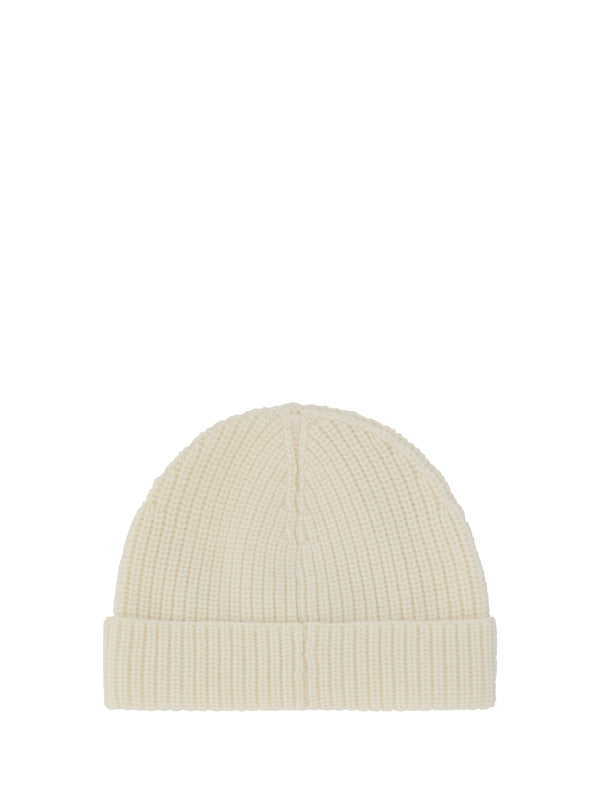 V Logo Wool Beanie