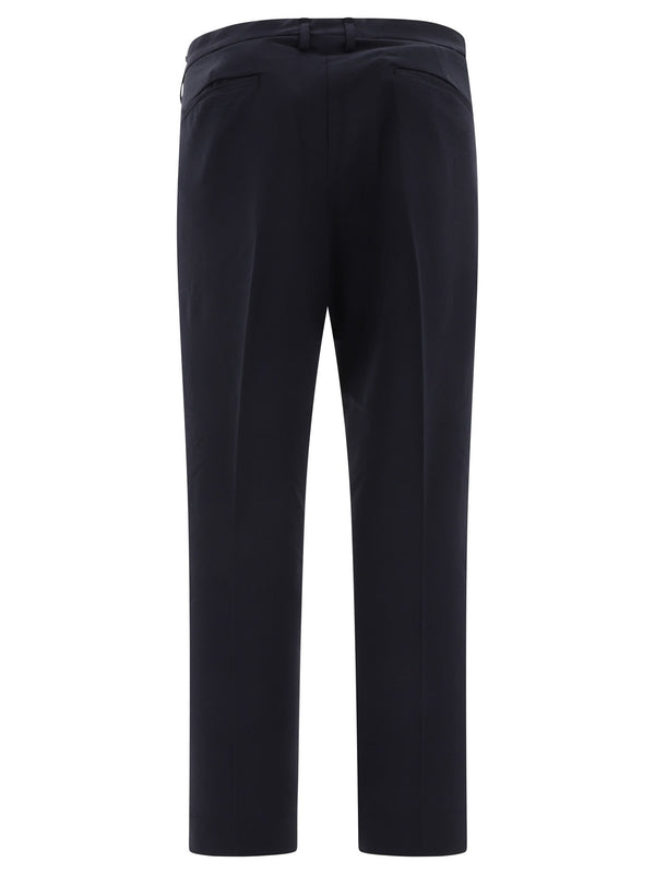 Slim-Fit Pleats Tailored Pants