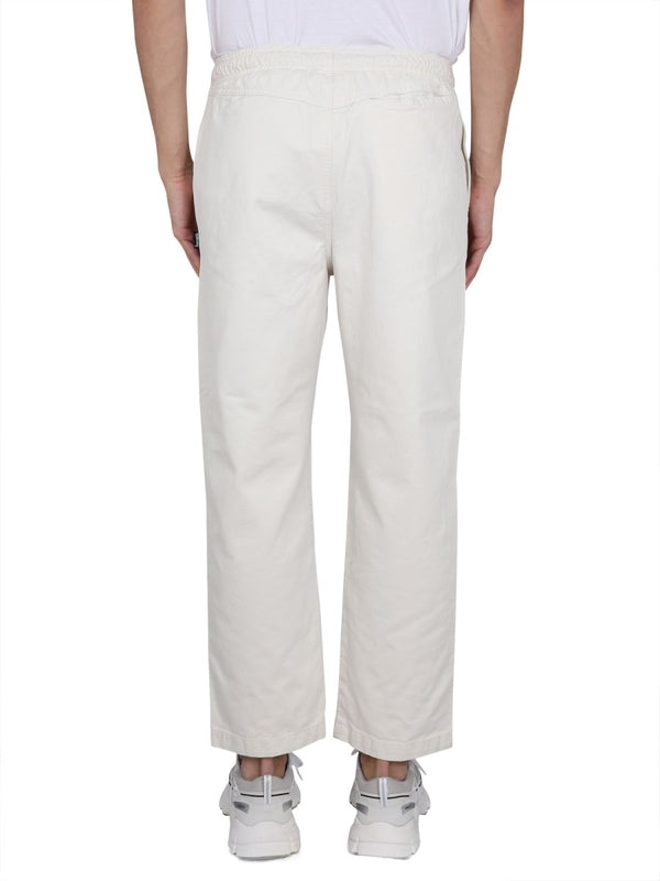 Straight Cotton Pants