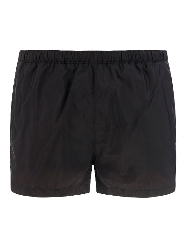 Triangular Logo Nylon Swim Shorts