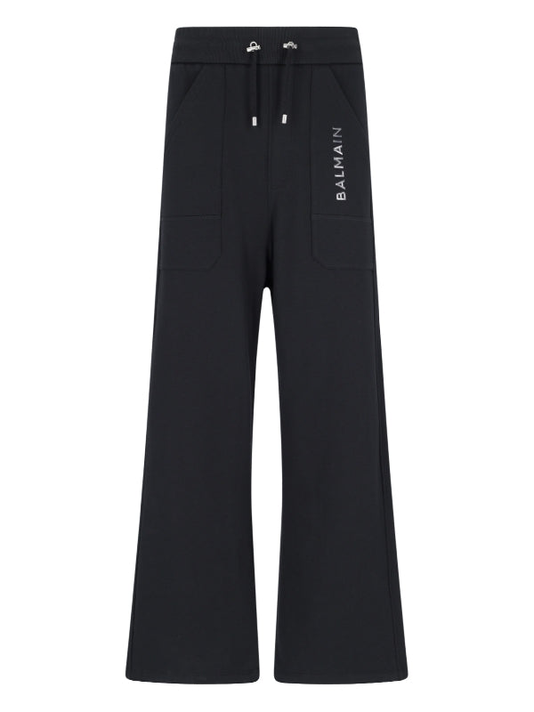 Vertical Logo Wide Track Pants