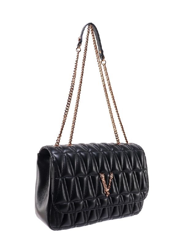 VIRTUS Quilted Chain Shoulder Bag