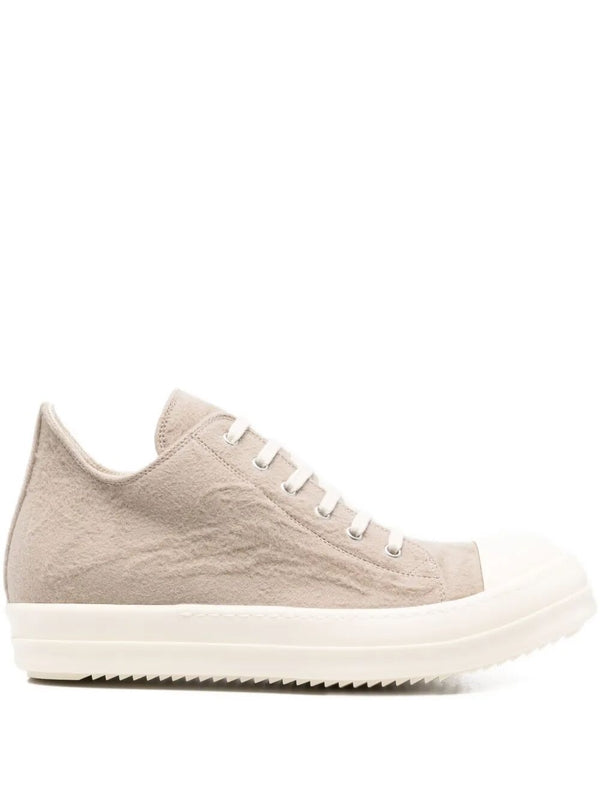 Rick Owens Dark Shadow Beige Sneakers