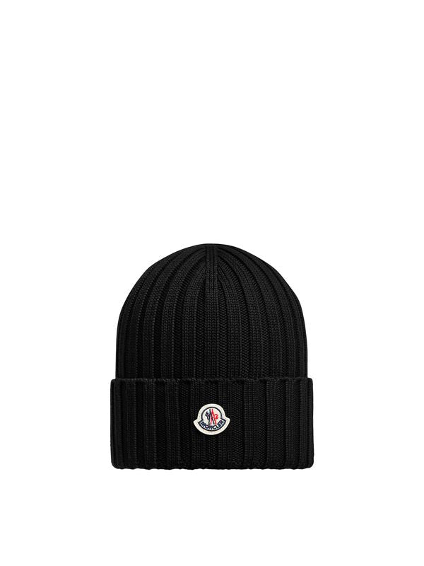 Moncler Black Beanie