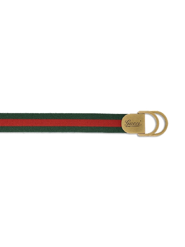 Web Stripe Canvas Belt