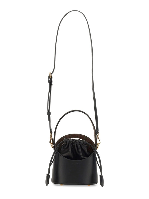 Black Mini Bucket Bag