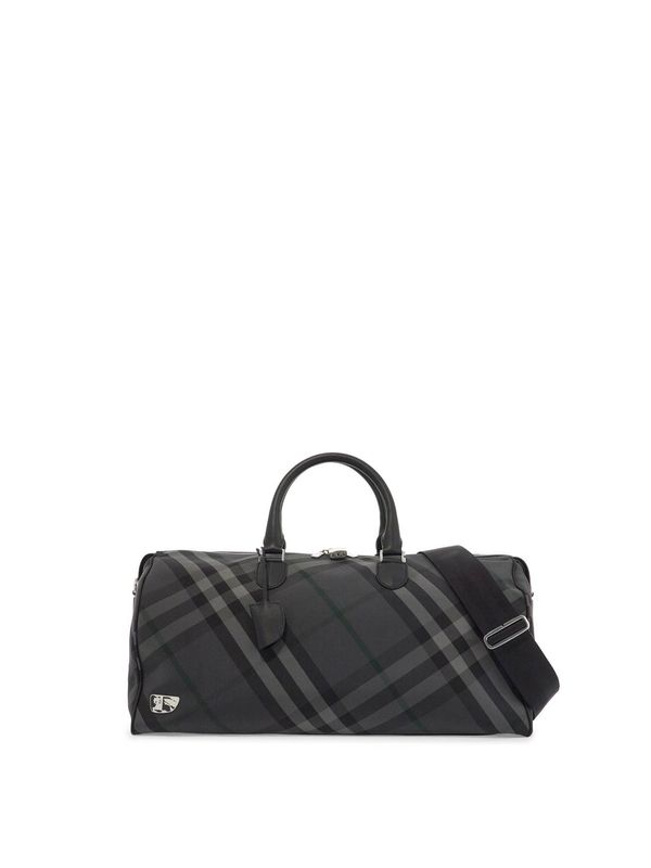 Grid Check Boston Bag