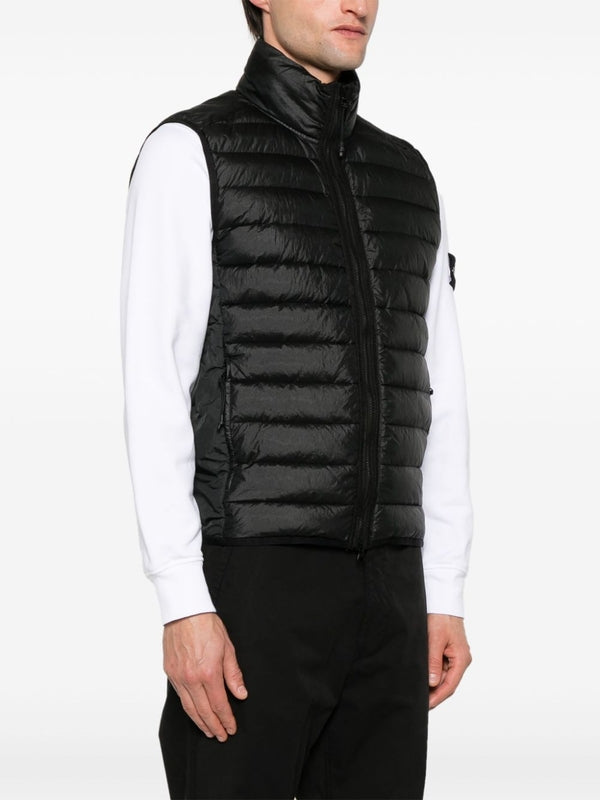 Wappen Patch High Neck Padded Vest