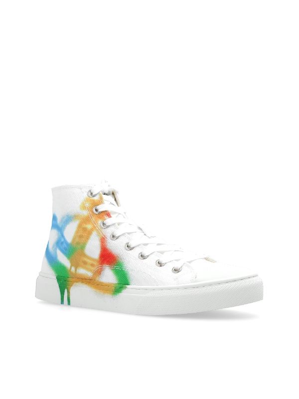 Plimsoll Paint
  High Top Sneakers