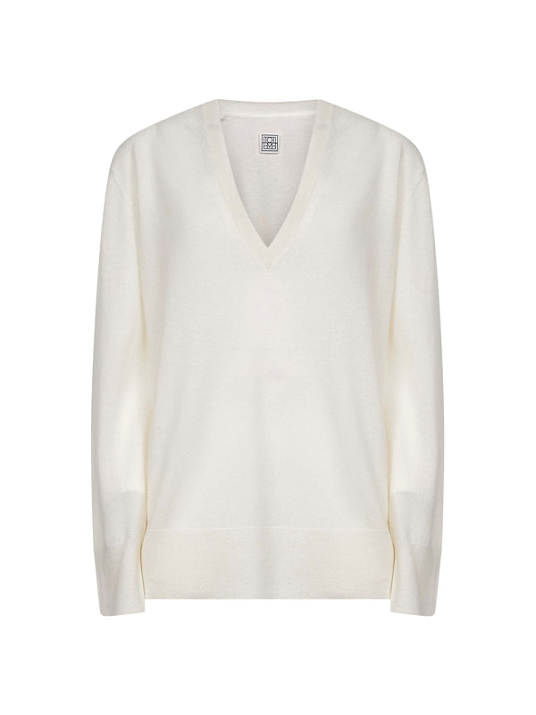 Toteme White Knitted