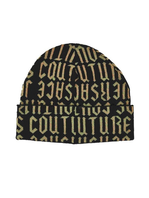 All-Over Logo Turn-Up Beanie