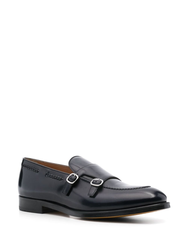 Calfskin Monk Strap Loafers