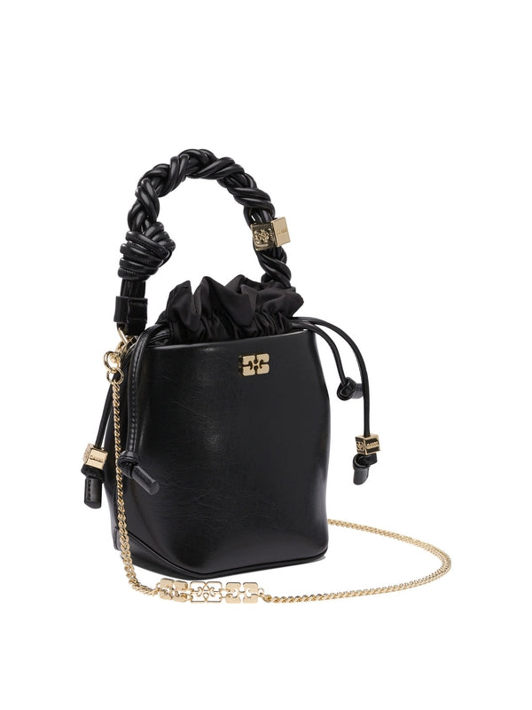 Bou Braided Handle Bucket Bag