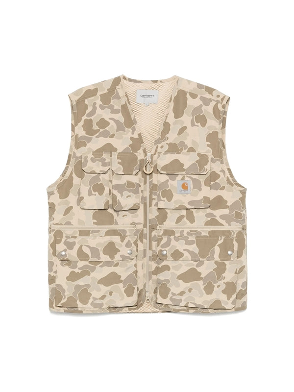 Carhartt Green Beige Vests