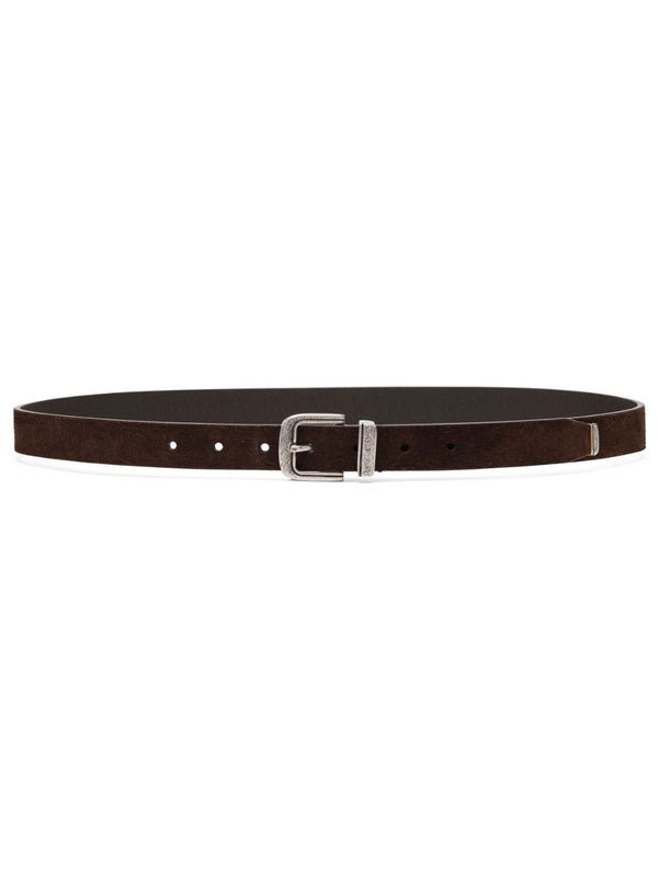 Western Detail Leather Belt