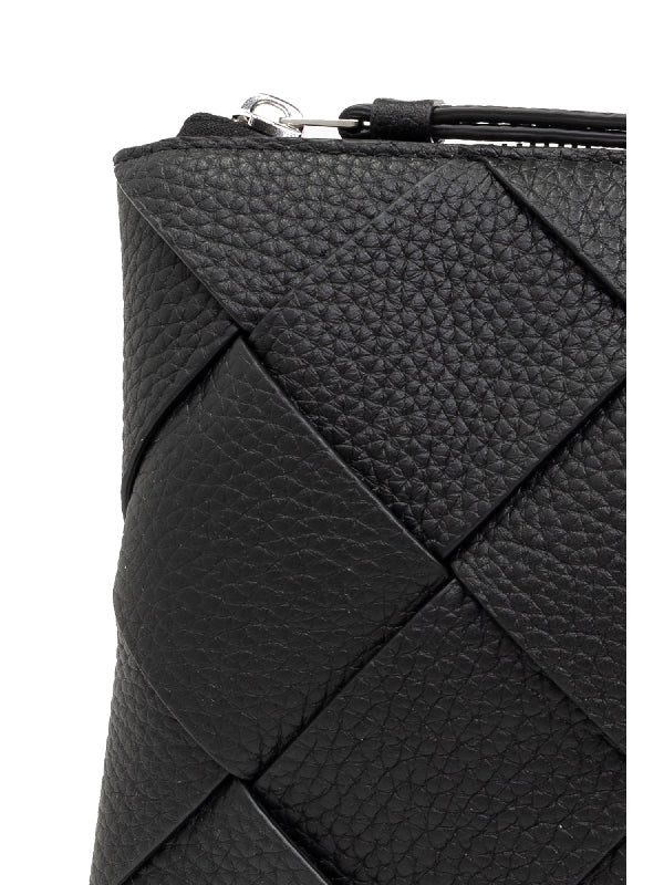 Diago Intrecciato Leather
  Clutch Bag