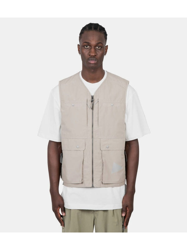 And Wander Beige Vests
