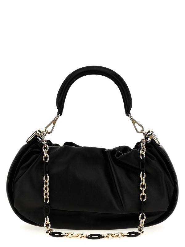 VIV Chain
  Embellished Leather Tote Bag