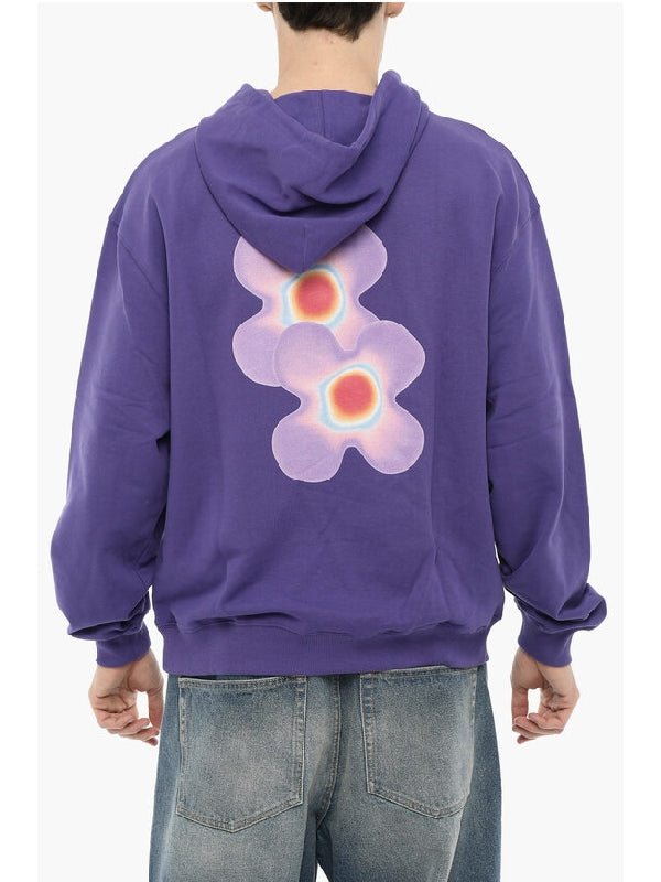 Graphic Print Cotton Hoodie