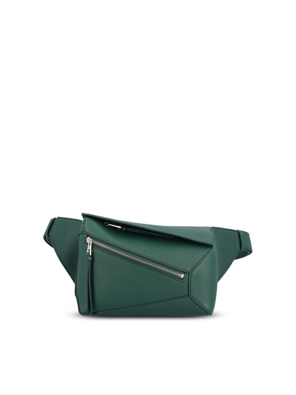 Puzzle Leather Small Belt Bag