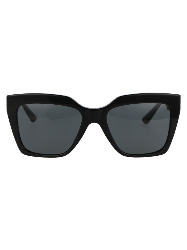 0ve4418 Greca Logo Temple Sunglasses