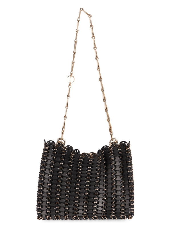 1969 Distressed Leather Chain Shoulder
  Bag