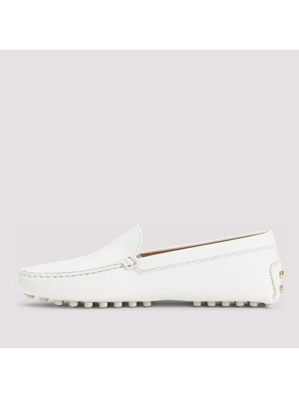 Tod'S White Driving Shoes