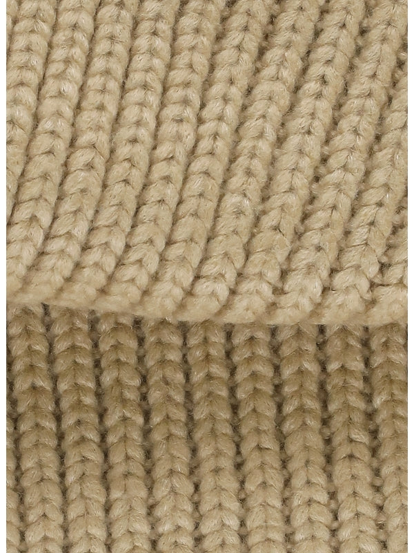 Ugg Beige Wool Mufflers