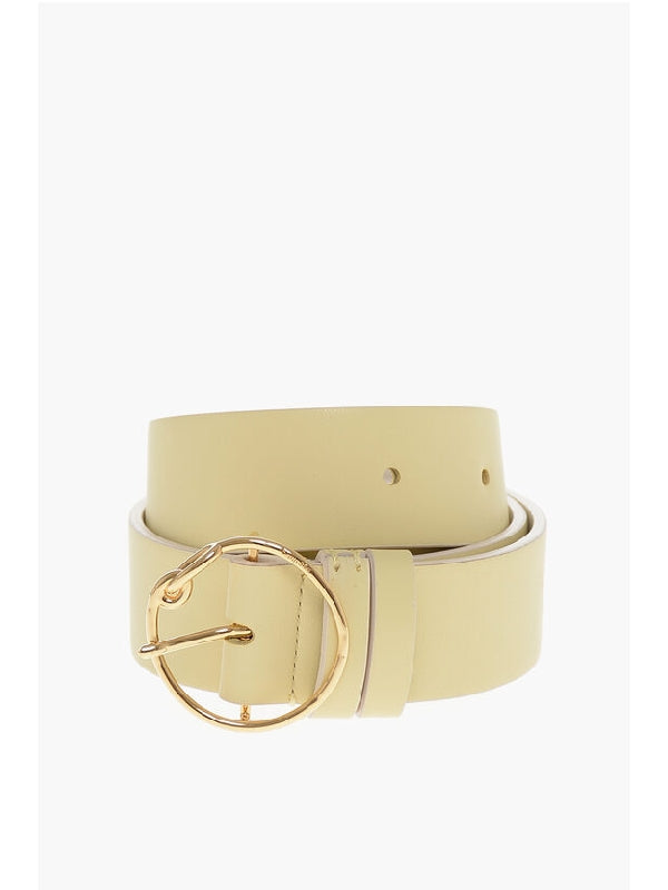 Dailey Buckle Faux Leather Belt