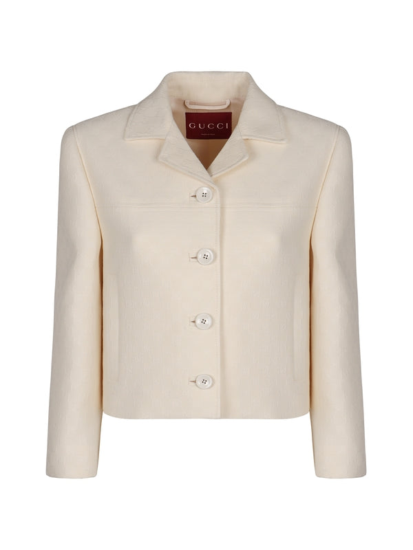 Single Wool Silk Jacket