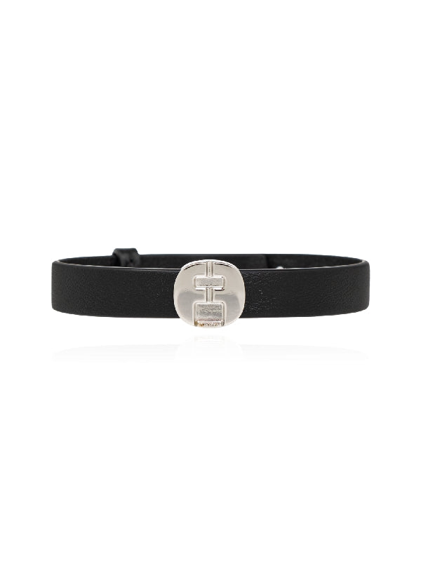 Logo Engraving Buckle Calfskin
  Bracelet