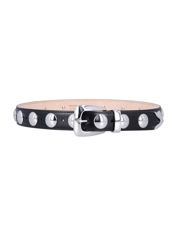 Benny Studded Leather Belt