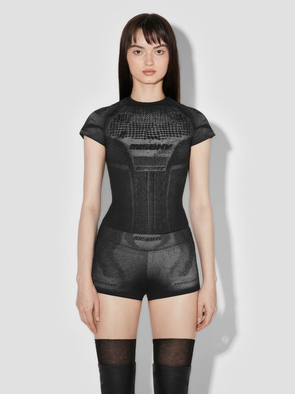 Printing Detail Active T-shirt