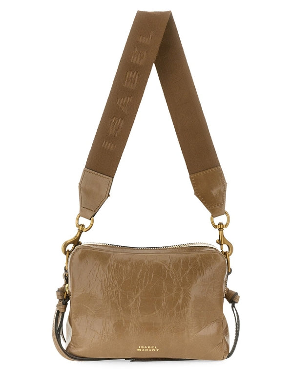 Wardi Camera Leather Shoulder Bag