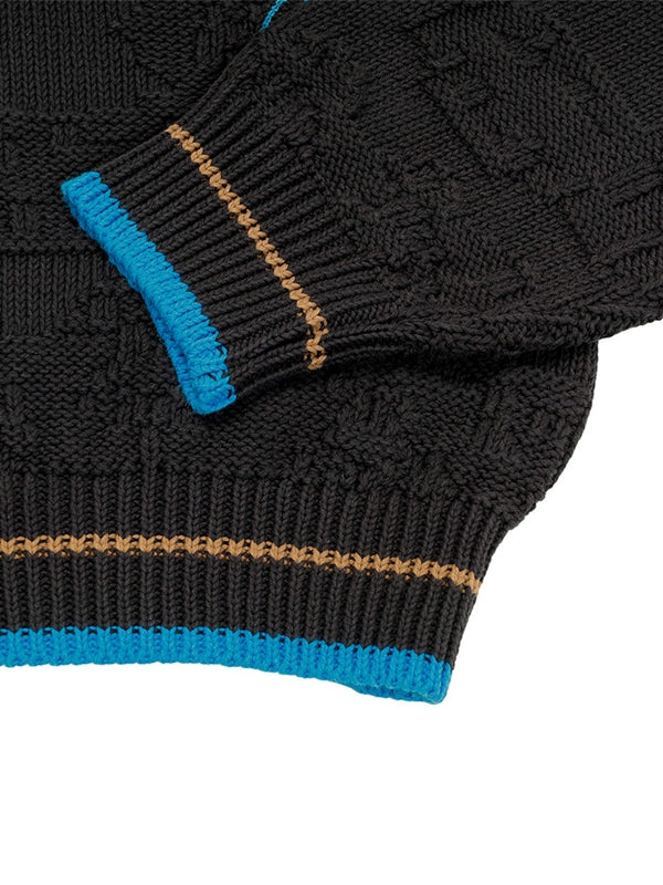 FITZ Logo black knit