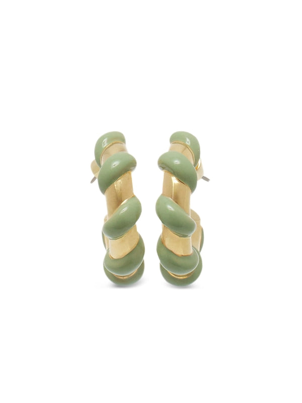 Twist Hoop Earrings