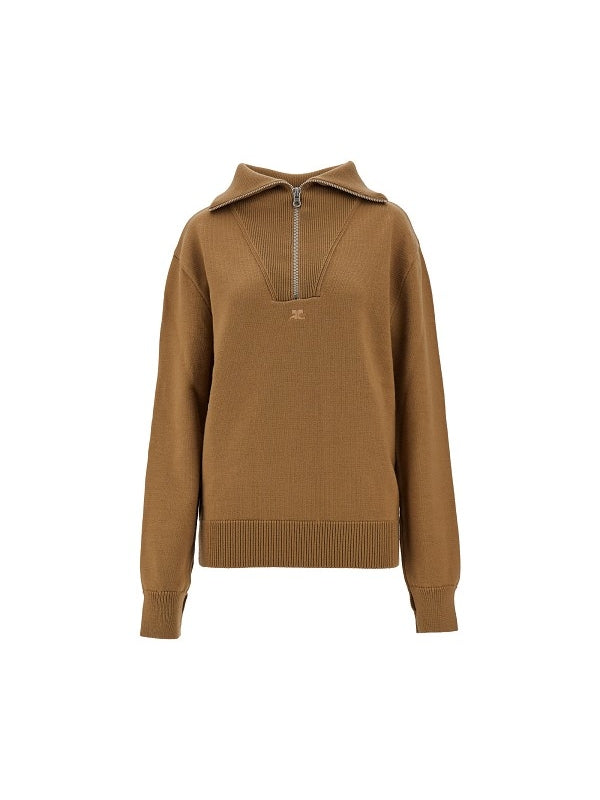 Tucker Half Zip Knit