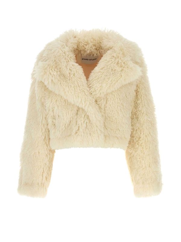 Samara Faux Shearling Crop Jacket