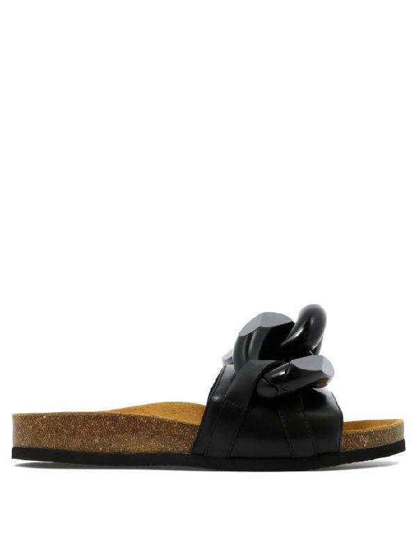 Black Chain Decoration Slide