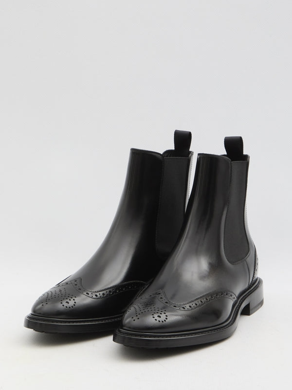 Donavan Leather Chelsea Boots