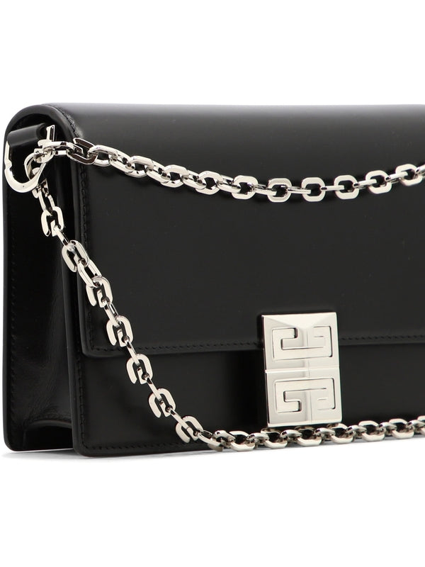4g Chain Box Leather Shoulder Bag