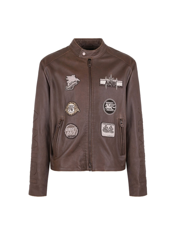 Amiri Brown Jackets