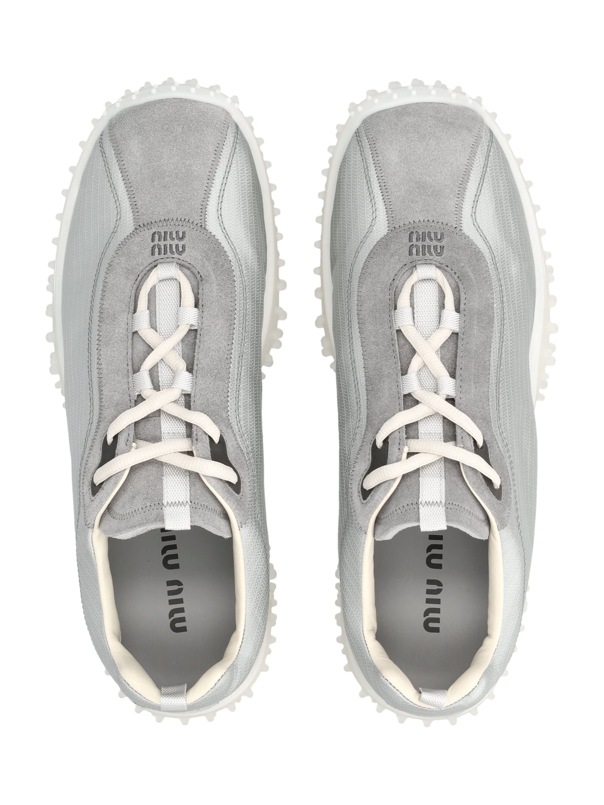 Miu Miu Buble Technical Low Top Sneakers
