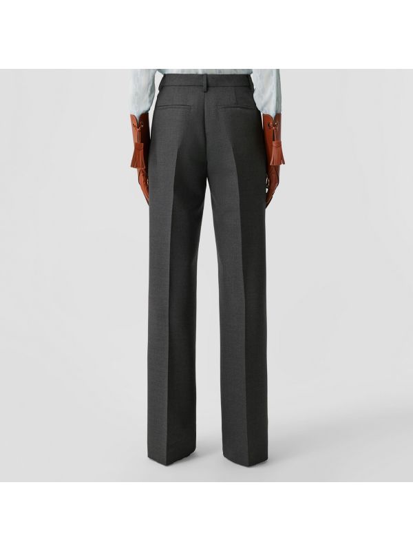 Wool Wide Pants