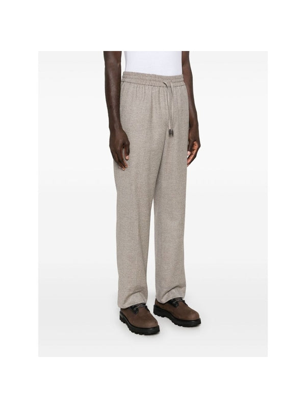 Drawstring Straight Pants