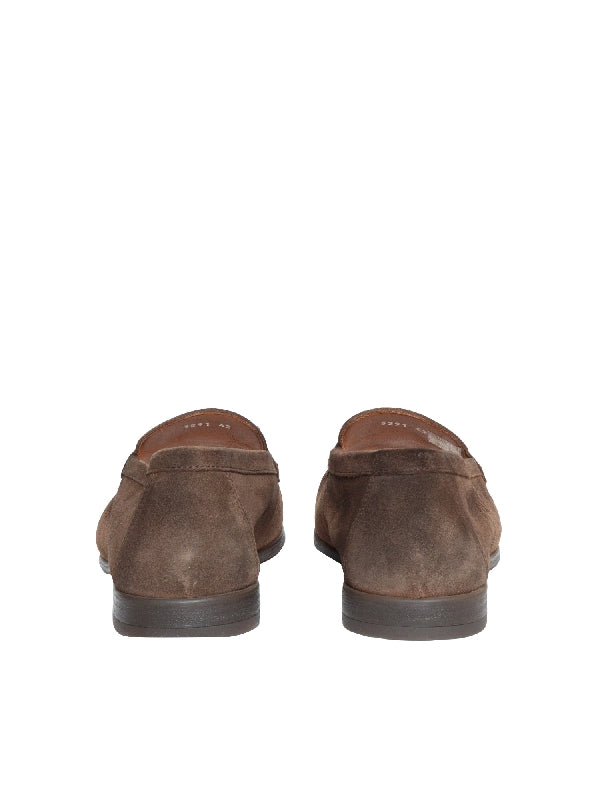 Tassel Detail Suede Loafers