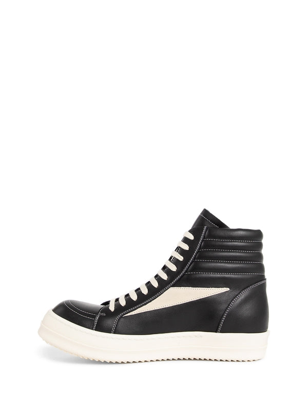 Vintage Leather Hightop Sneakers