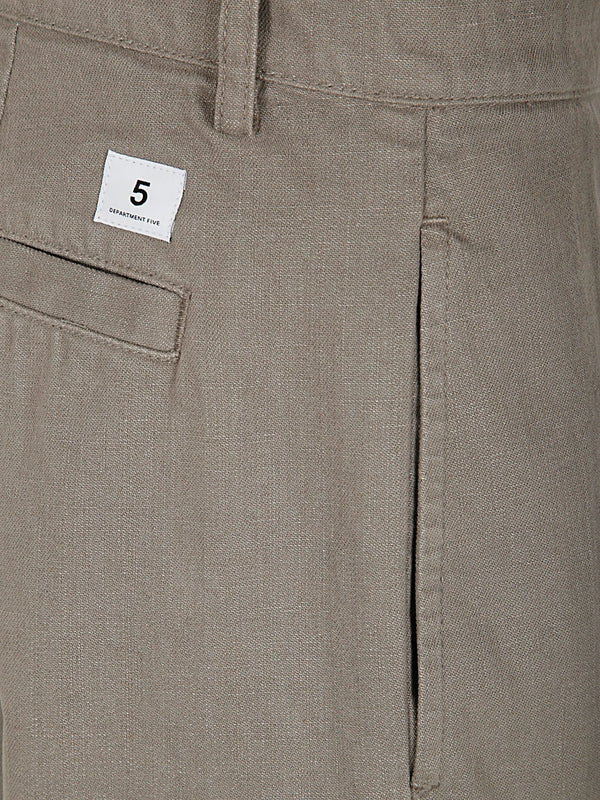 Back Logo Cotton Blend Pants