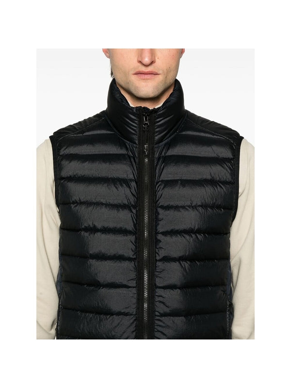 Appliqué Patch Nylon Quilted
  Padded Vest